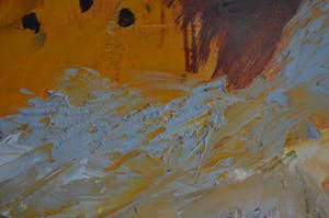 Alexander Vogels - Bacon's room - olieverf - GROOT kopen? Bied vanaf 675!