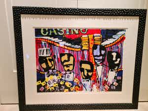 Herman Brood - Casino - nr 47 van 200 verkocht voor € 400!
