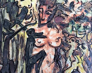 Jos Mous - expressionistische naakte figuren kopen? Bied vanaf 139!