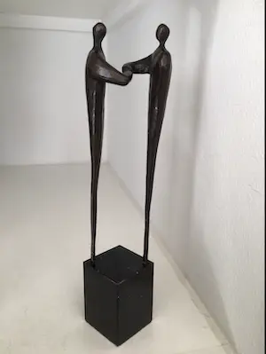 AcheterCorry Ammerlaan - Sculptuur “ DANK ! “ XL versie - Gesigneerd? Enchérissez de 1!