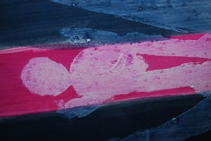 Maja van Hall - abstract werk uit 1989 & drie boekwerken kopen? Bied vanaf 175!