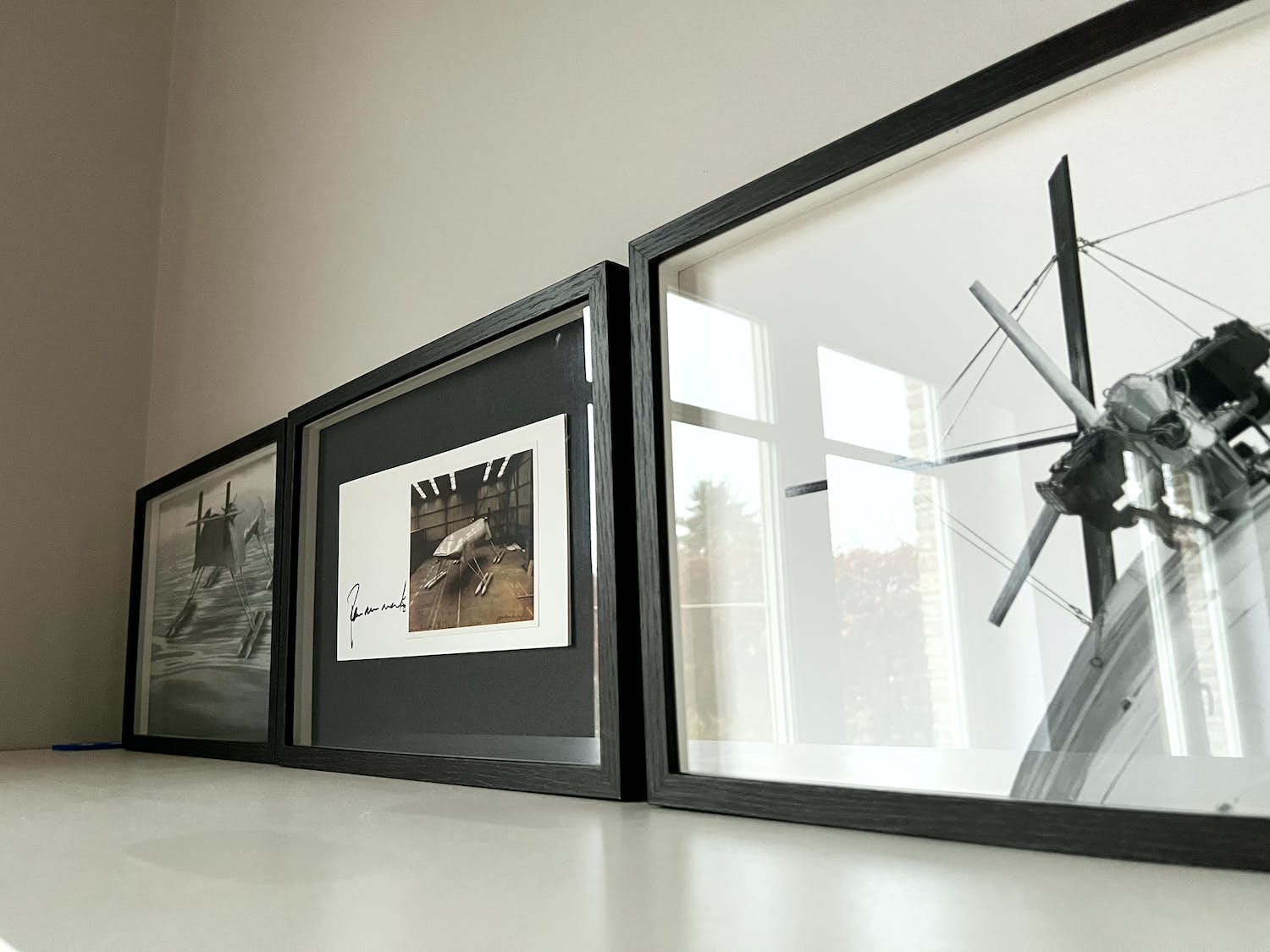 Panamarenko - handgesigneerde uitnodigingskaart Isy Brachot + 2 proefdrukken verkocht voor € 295!