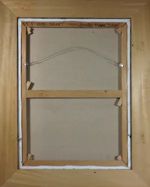 Marc Jonk - Arcyl op doek, Naakt (nr. 5 ) - Ingelijst kopen? Bied vanaf 150!