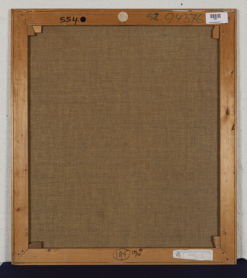 Bart de Graaf - 2 vrouwen - Olieverf op doek - gesigneerd l.o. - herkomst BKR Wassenaar - 1974 kopen? Bied vanaf 10!