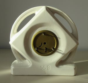Curiosa - Faience Wasmuel - Art Deco mantelklokje kopen? Bied vanaf 1!
