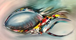 Gena - Abstract Blue Light kopen? Bied vanaf 1!