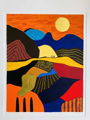 Ronald Boonacker - Via Aurelia, Italie verkocht voor € 95!