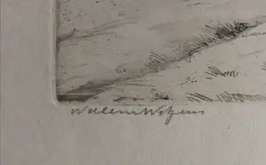 Willem Witjens - Winterlandschap. kopen? Bied vanaf 55!