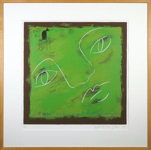 Wouter Stips - Zeefdruk, Siempre Vienna - Ingelijst kopen? Bied vanaf 35!