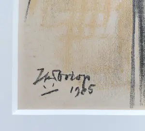 Jan Toorop - Perserij in kaarsenfabriek, litho (mooi ingelijst) kopen? Bied vanaf 395!