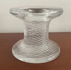 Kosta Boda - Vintage glazen kandelaar ontwerp Rolf Sinnemark kopen? Bied vanaf 20!