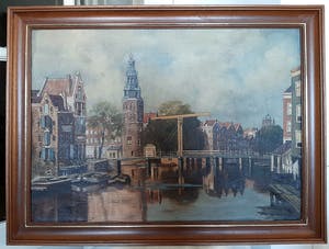 Niet of onleesbaar gesigneerd - Montelbaanstoren in Amsterdam kopen? Bied vanaf 1!