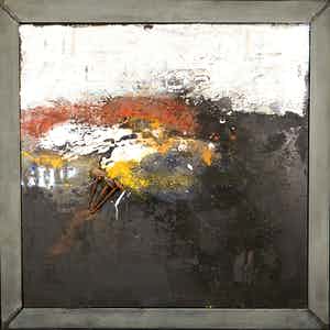 Antonio Poioumen - Gemengde techniek op doek, Energy - Ingelijst verkocht voor € 100!