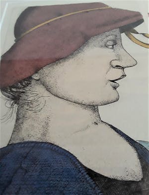 Carla Kleekamp - Gesprek - 3 x kleur etsen in één voorstelling kopen? Bied vanaf 20!