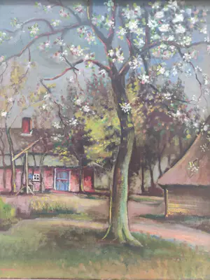 Buy Ben Moonen - Bloesemboom op boerenerf? Bid from 100!