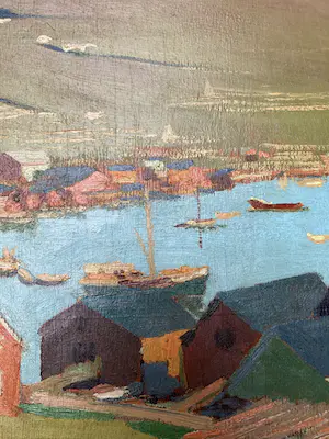 Franck Morse Rummel - Vissershaven aan de poolcirkel (Arctic landscape) kopen? Bied vanaf 89!