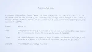 Rene Magritte - (naar) La grande famille (1963) - Lithografie - 60x45 cm kopen? Bied vanaf 535!