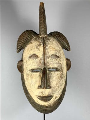 Ibibio - Tribal Used African Ibibio Mask - Nigeria. kopen? Bied vanaf 45!