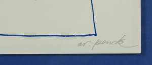 A.R. Penck - Zeldzame, handgesigneerde litho, Potenz Possibilitat kopen? Bied vanaf 1!