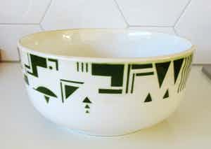 Societe Ceramique - Art Deco Aardewerk Schaal verkocht voor € 27!