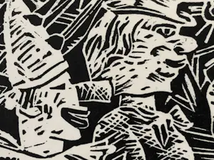 Herman Bieling - Twee kleine houtsneden kopen? Bied vanaf 30!