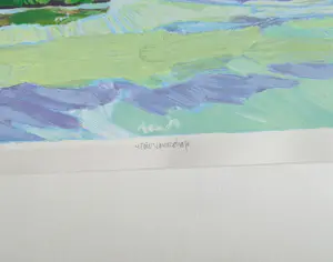 Adri Dijkhorst - Rivierlandschap kopen? Bied vanaf 50!