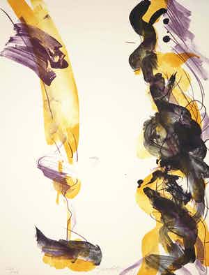 Ger Lataster - Litho, Zonder titel verkocht voor € 50!