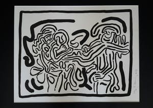 Keith Haring - Bad boys kopen? Bied vanaf 2800!