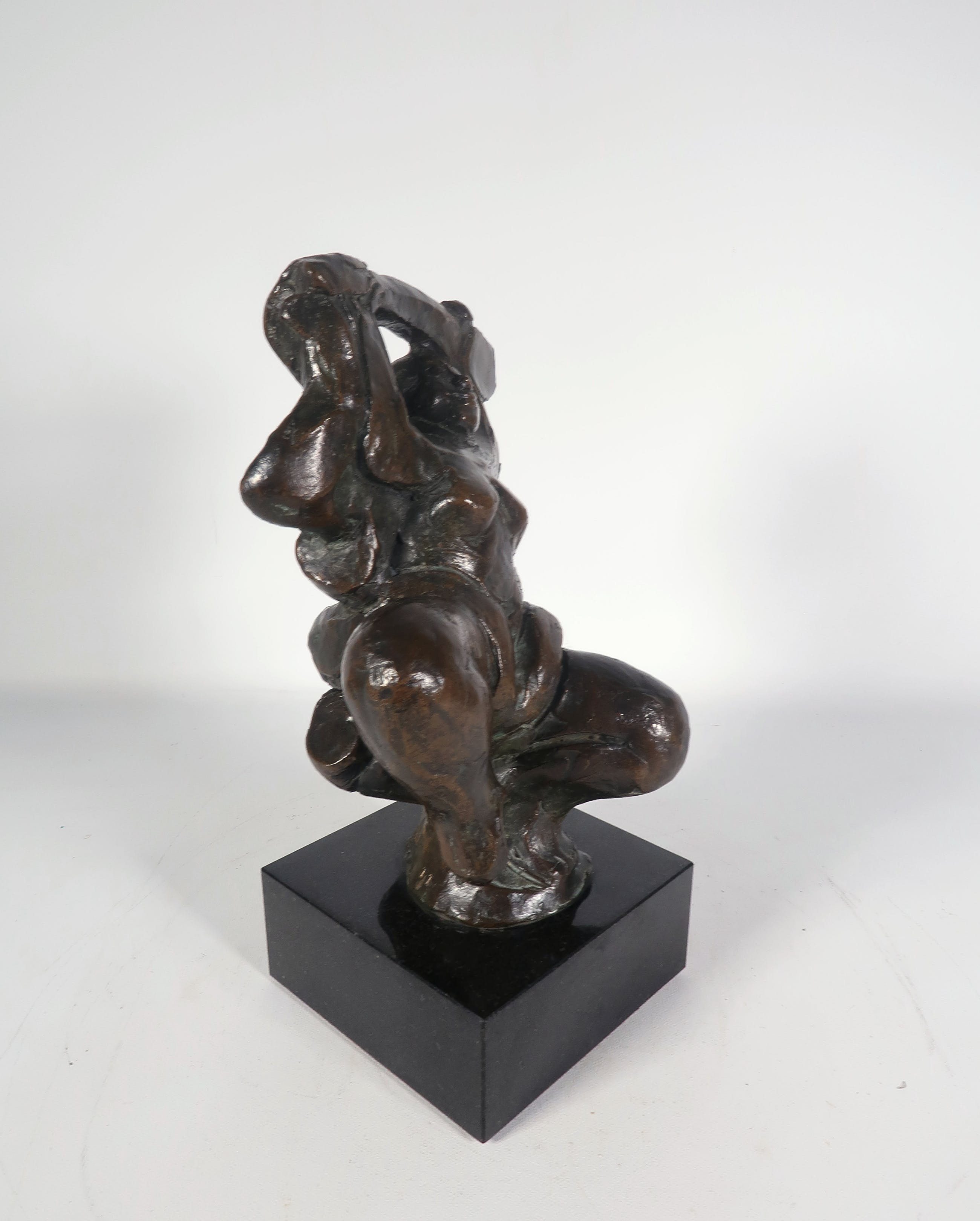 Hank Beelenkamp Brons, Dansend figuur (Zwaar) Verkocht Kunstveiling.nl