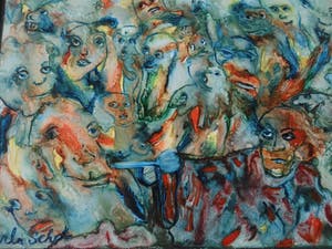 Carla Schot - - Olieverfschilderij - Figuren [2] kopen? Bied vanaf 50!