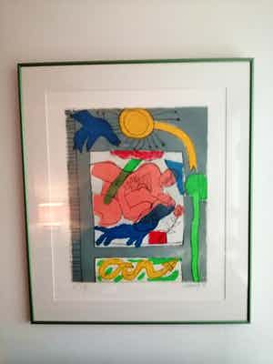 Corneille - Prachtig werk uit 1996 verkocht voor € 275!