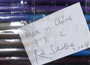 Rob Scholte - Assemblage met viltstiften, Made in China 8.3 C - Ingelijst kopen? Bied vanaf 800!