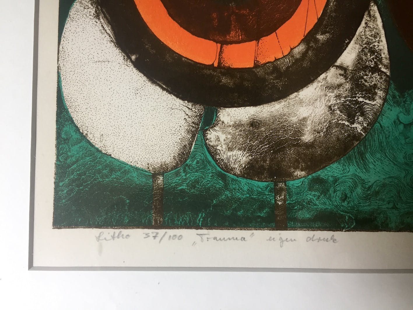 Georg Hadeler - Lithografie, Ingelijst kopen? Bied vanaf 75!