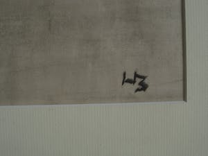 Henk Bos - Amsterdams constructivist - Inkttekening no. 116 - gesigneerd kopen? Bied vanaf 10!