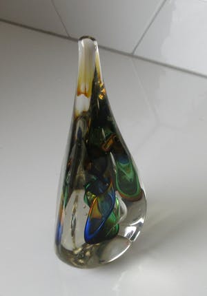Adam Jablonski - Meerkleurige glazen druppel kopen? Bied vanaf 42!