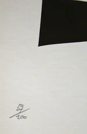 Hans Arp - Knossos - Zeefdruk in beperkte oplage - 1960 kopen? Bied vanaf 100!