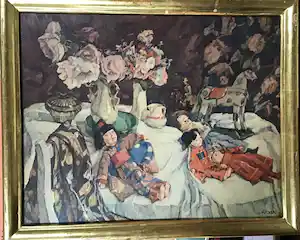 Walther Püttner - Titel Spielzeug, ingelijst vendu pour 50€ !