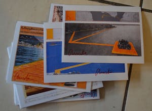 Christo - 25 Taschenkaarten-de volledige box + stof- allen handgesigneerd kopen? Bied vanaf 130!