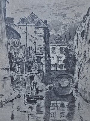 Hendrik de Laat - Den Bosch - Ets kopen? Bied vanaf 29!