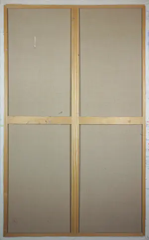 Angelos Tassopoulos - Olieverf op doek, Abstracte compositie - Zeer groot kopen? Bied vanaf 600!