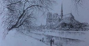 Henri Le Riche - C4826, Zicht op de Notre Dame, Editions Hautecoeur Paris 1 kopen? Bied vanaf 50!