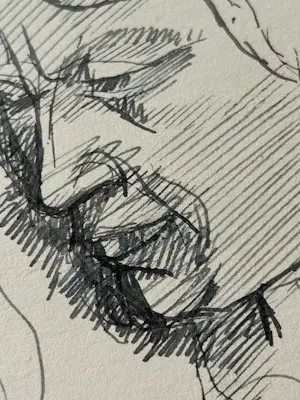 Herman Bieling - Tekening/studietekening Boom met voederhuisje, tekening verso kopen? Bied vanaf 40!