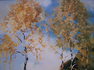 Niet of onleesbaar gesigneerd - Berken aan het water Joop de Graaf(1983-1911) kopen? Bied vanaf 1!