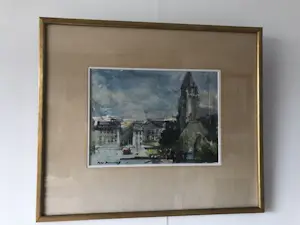 Kees Verwey - Stadsgezicht äanblik op stad" kopen? Bied vanaf 325!