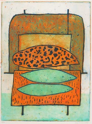 Lily Corver - Ets en aquatint, Zonder titel kopen? Bied vanaf 40!