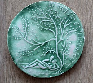 Inka Klinckhard - Keramische penning: In het Hooglied kopen? Bied vanaf 55!