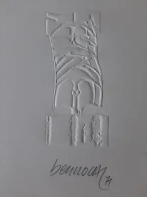 Miguel Berrocal - blinddruk, ‘David’, handgesigneerd, 1971 kopen? Bied vanaf 99!