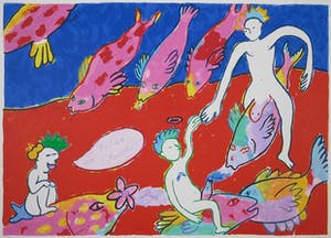 Henry Kums - Zeefdruk, Salut! On s' touche? kopen? Bied vanaf 1!