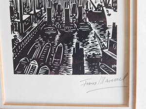 Frans Masereel - Oude haven. kopen? Bied vanaf 55!