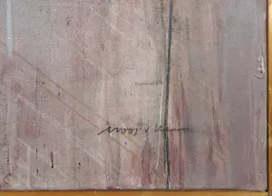 Koos van Leeuwen - Olieverf op doek, De expositie - Ingelijst (Zeer groot) kopen? Bied vanaf 100!